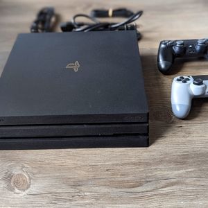 PS4 Pro 1TB with 2 Controllers